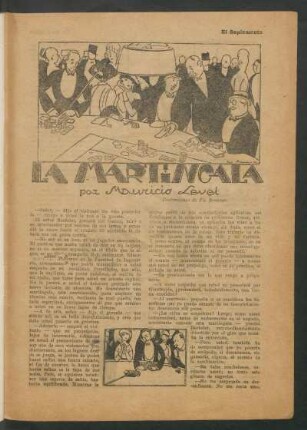 La martingala : Ilustraciones de Ziz Brunner.