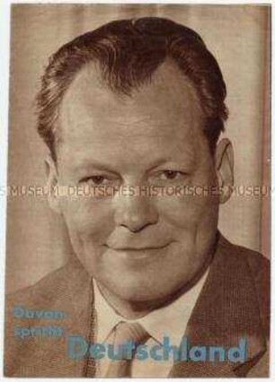 Sonderdruck der SPD über das Leben und Wirken von Willy Brandt