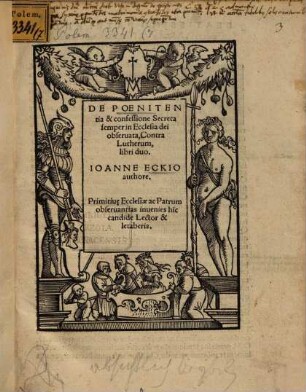 De Poenitentia & confessione Secreta semper in Ecclesia dei obseruata, Contra Lutherum