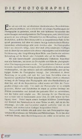 Die Photographie