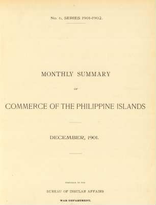 No. 6, Series 1901 - 1902. December 1901