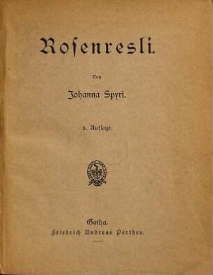 Geschichten für Jung und Alt im Volk, 3