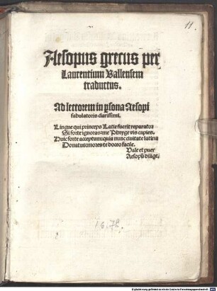 Aesopus grecus