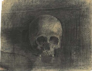 Zeichnung "Memento Mori" (Paula Wimmer)