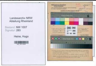 Entnazifizierung Hugo Heine , geb. 14.09.1887 (Schmied)