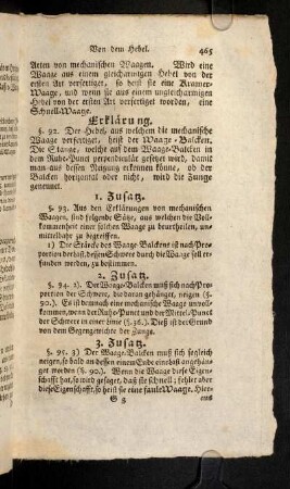 465-466, 2. Capitel (§ 92 - 100)