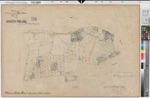 Werne (Werne), Umlegung Werne, Urkarte I Werne Stadt Flur 4