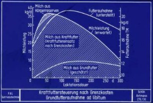 Kraftfuttersteuerung nach Grenzkosten Grundfutteraufnahme ad libitum