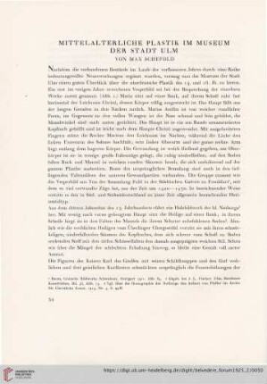 Mittelalterliche Plastik im Museum der Stadt Ulm