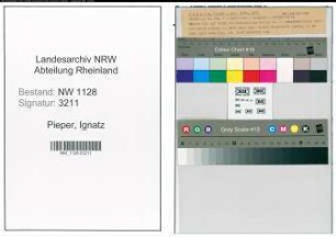 Entnazifizierung Ignatz Pieper , geb. 03.11.1908 (Polizist)