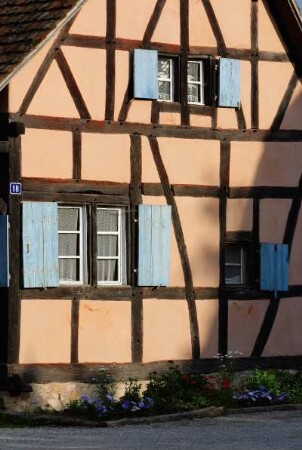 Frankreich. Alsace. Haut Rhin. Ungersheim. Ecomusee d Alsace