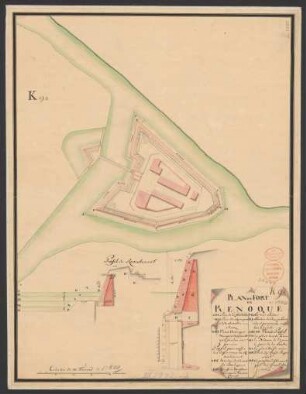 Plan du Fort de Kenoque