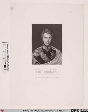 Bildnis Ferdinand II., Prinz von Sachsen-Coburg-Gotha, 1837 (Titular)König von Portugal
