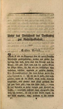 Beyträge zur leichtern Übersicht des Zustandes der Philosophie beym Anfange des 19. Jahrhunderts, 4