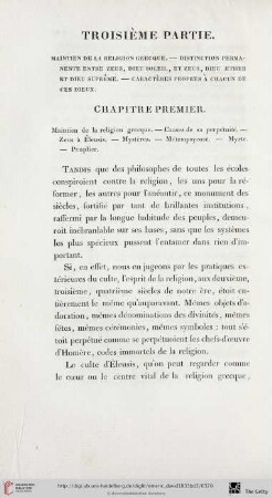 Troisième partie