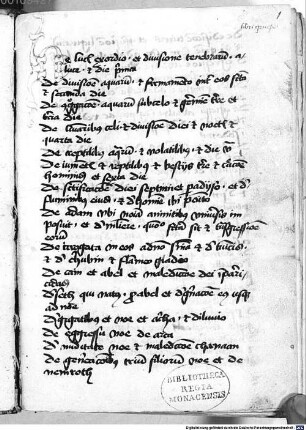 Summarium Pentateuchi. Biblia pauperum [u.a.] - BSB Clm 14670