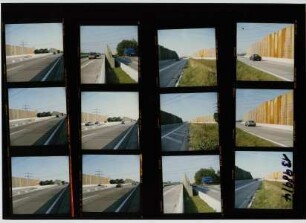 Lärmschutzwand, Viernheim, 1989