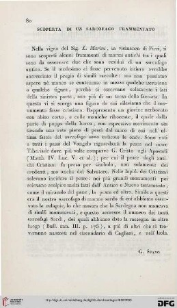 4: Scoperta di un sarcofago frammentato