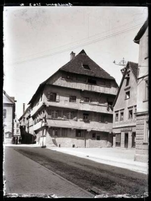 Fachwerkhaus; Vorder- und Seitenansicht
