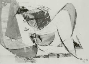 E 4. Illustration aus dem Zyklus 'Eros'
