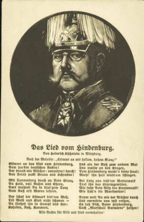 Das Lied vom Hindenburg.