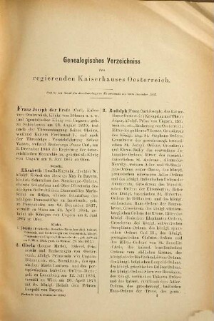 Hof- und Staats-Handbuch der Österreichisch-Ungarischen Monarchie : für das Jahr .... 1883, 1883
