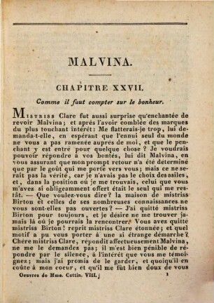 Malvina, 2