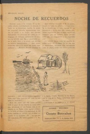 Noche de recuerdos : Ilustró Pochito.