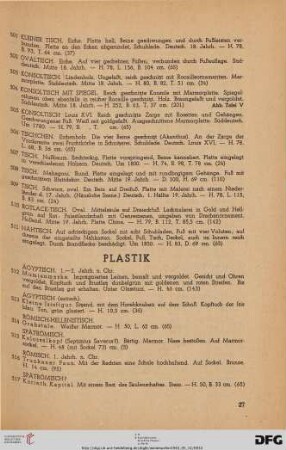 Plastik (Nr. 512-701)