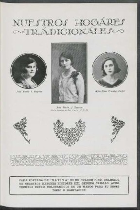 Nuestros hogares tradicionales