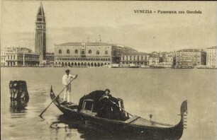 Venezia – Panorama con Gondola