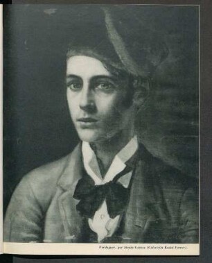 [Retrato de] Verdaguer, por Simón Gómez (Colección Kadal Ferrer).