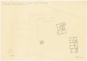 Evangelisches Gemeindezentrum, Herford: Grundriss Obergeschoss 1:100