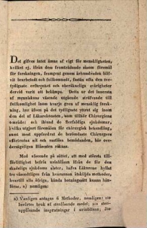 Kort öfversigt af lithotritien : akademisk afhandling