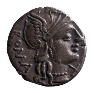 Münze, Denar, 135 v.Chr.