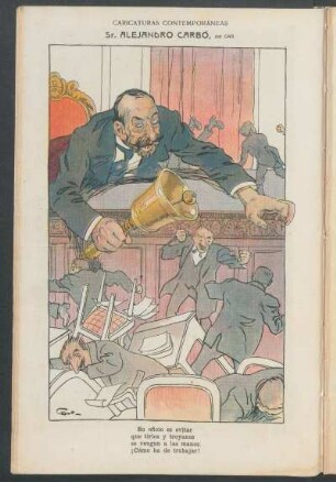 Sr. Alejandro Carbó : Caricaturas contemporáneas