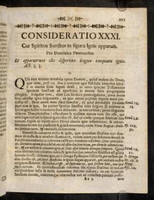 221-261, Consideratio XXXI. - Consideratio XXXV.