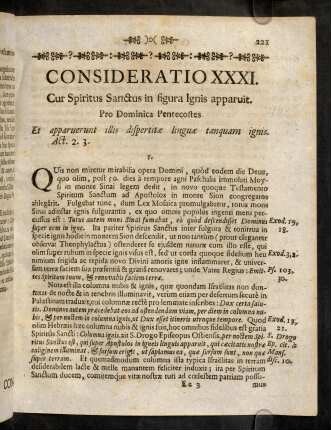 221-261, Consideratio XXXI. - Consideratio XXXV.