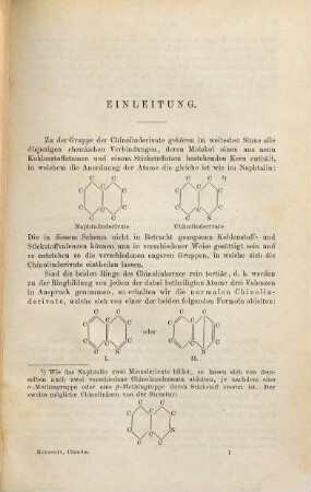 Das Chinolin und seine Derivate