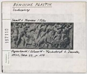 Römische Plastik: Staatliche Museen Berlin, Sarkophag