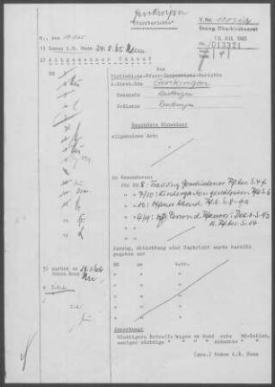 Genkingen: Visitationsbericht mit Pfarrbericht 1965