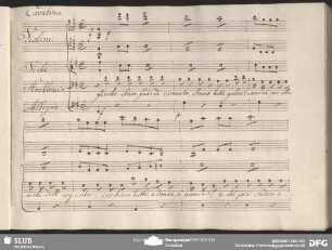 Cavatina: "Finche Siam fuor di cimento"