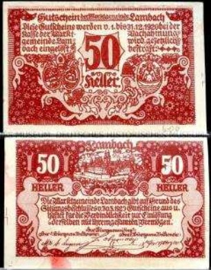 Lambach, Oberösterreich 50 Heller