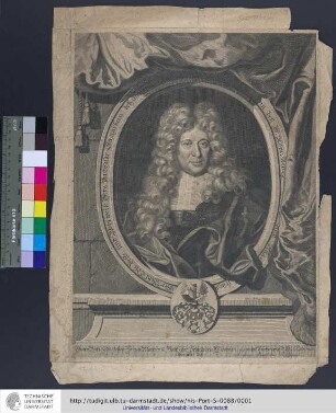 Der WohlEdle, Veste, und Wohlweise Herr Balthasar Schnurbein deß Innern Raths in deß H. Röm. Reichs Statt Augspurg