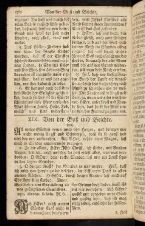 170-198, XIX. Von der Buß und Beichte
