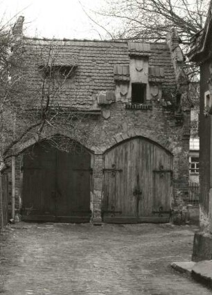 Dresden-Neustadt, Arndtstraße 2. Villa (um 1895). Remise