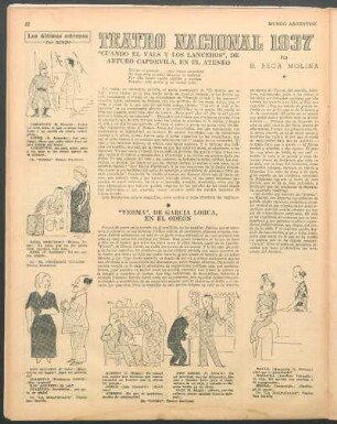 "Cuando el vals y los lanceros", de Arturo Capdevila, en el Ateneo