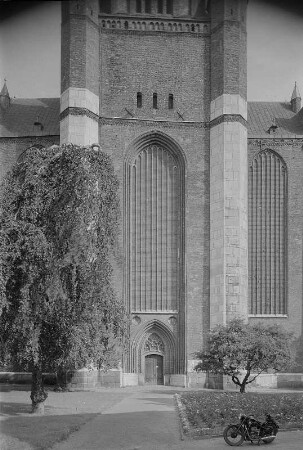 Stralsund. St.-Marien-Kirche, Westturmfront