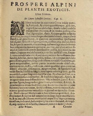 De plantis exoticis libri duo Prosperi Alpini : opus completum