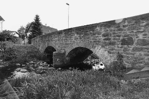 Brücke über die Nidder (Brücke); Schotten, Gänsweg, Nidder